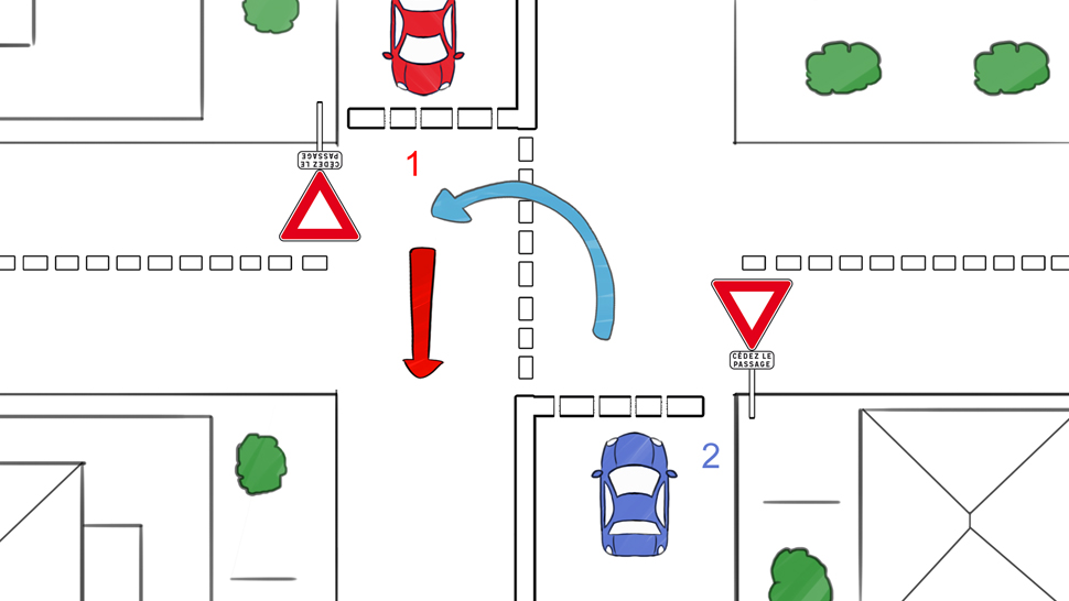 intersection cédez le passage 5